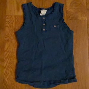 Matilda Jane navy blue tank top